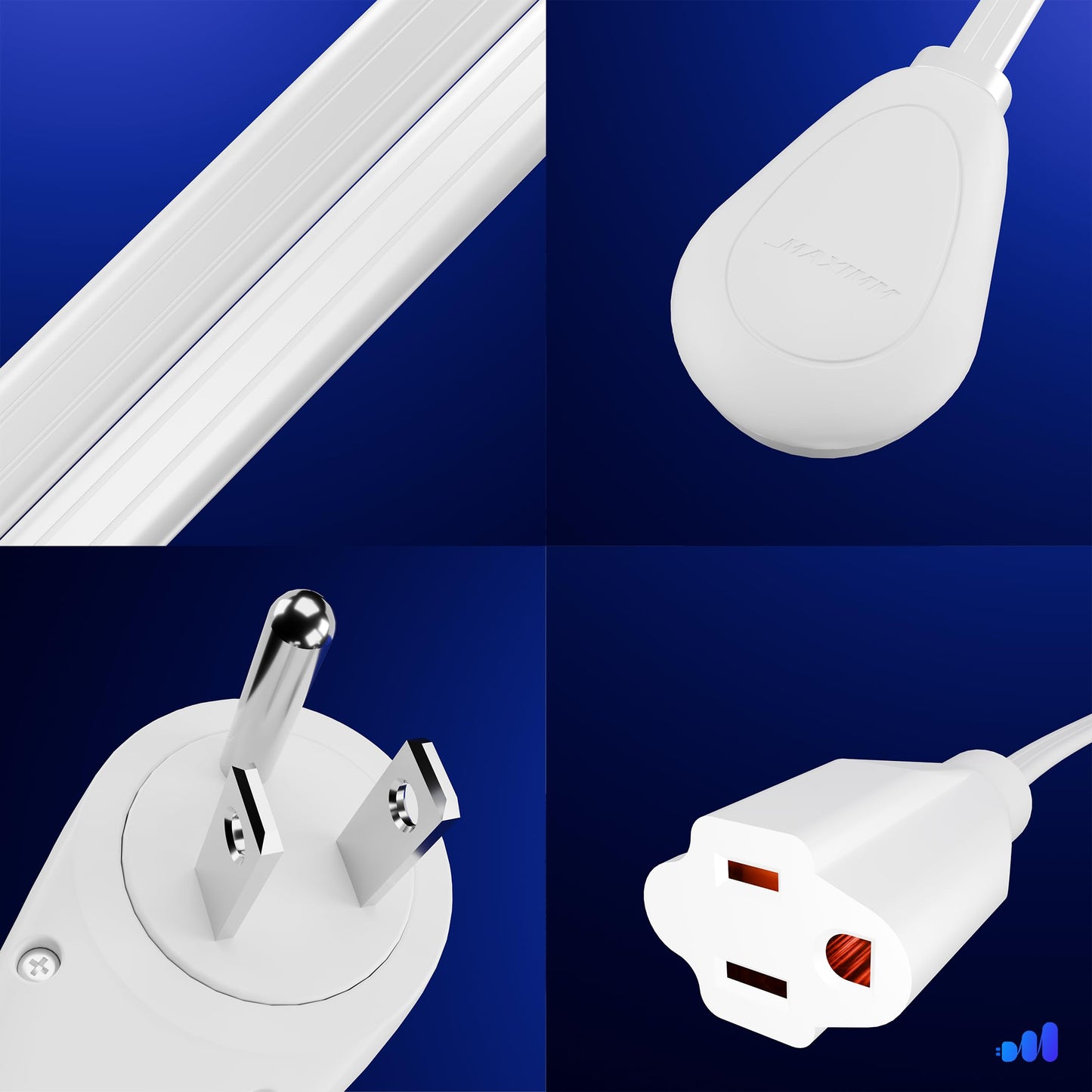 White / 1 FT, White / 3 FT, White / 4 FT, White / 6 FT, White / 10 FT, White / 15 FT, White / 20 FT, White / 25 FT