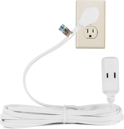 Extension Cord 3-Outlet 2 Prong with Safety Cover