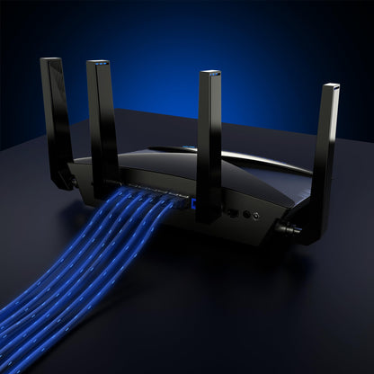 Maximm Ethernet Cable Cat6 High Speed Internet Network LAN Cable Cord, Outdoor Waterproof (Black - No RJ45 Connector)