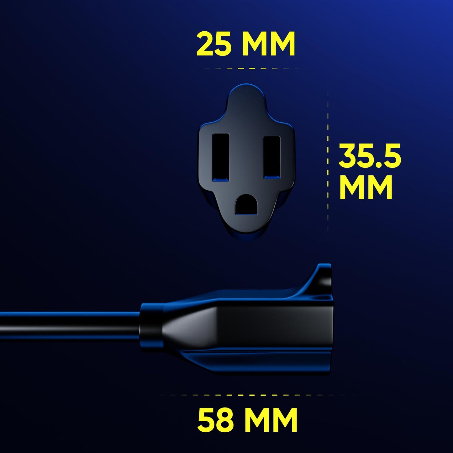 3 FT / Black, 10 FT / Black, 15 FT / Black, 25 FT / Black, 30 FT / Black, 50 FT / Black