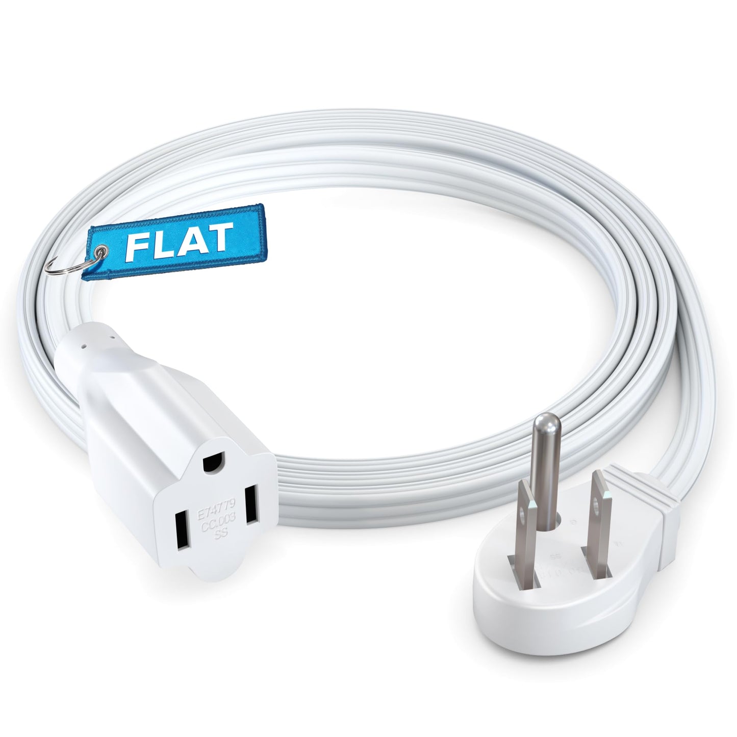 1-Outlet Flat Wire Extension Cord