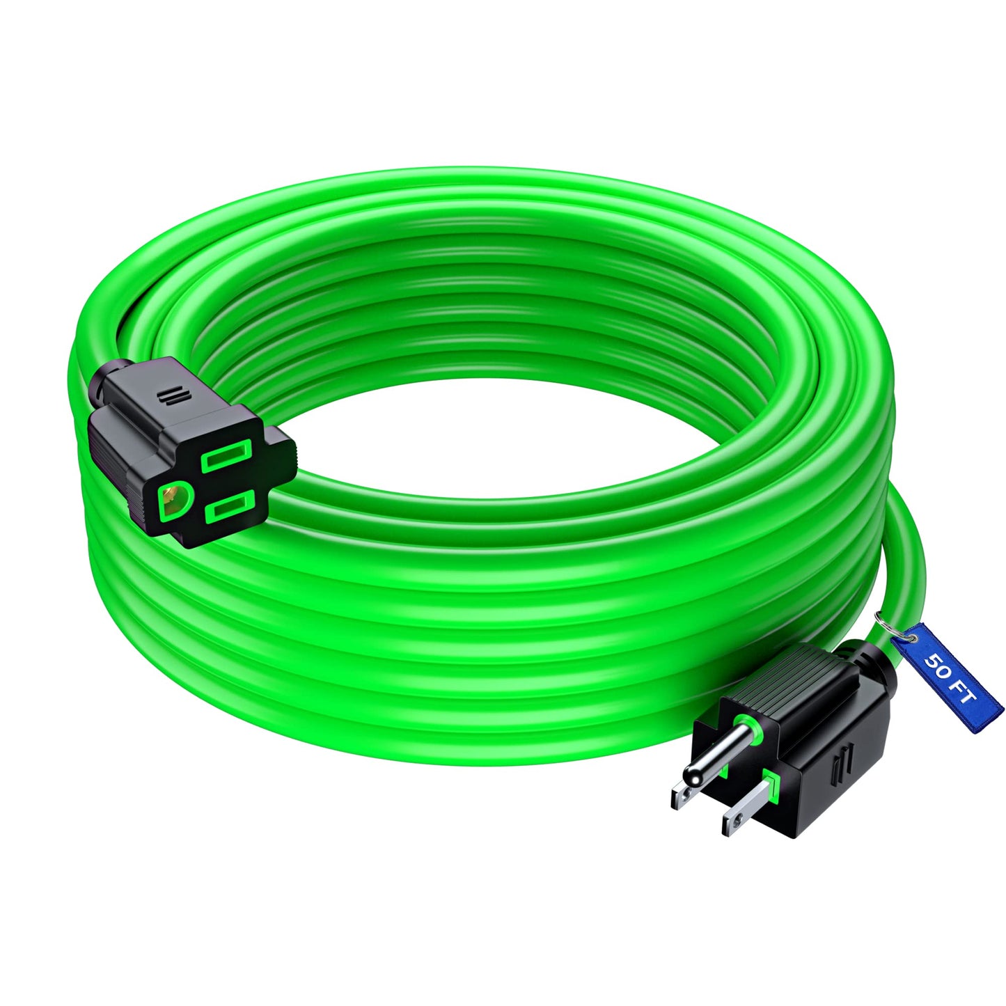 1-Outlet Extension Cord, 16 Gauge