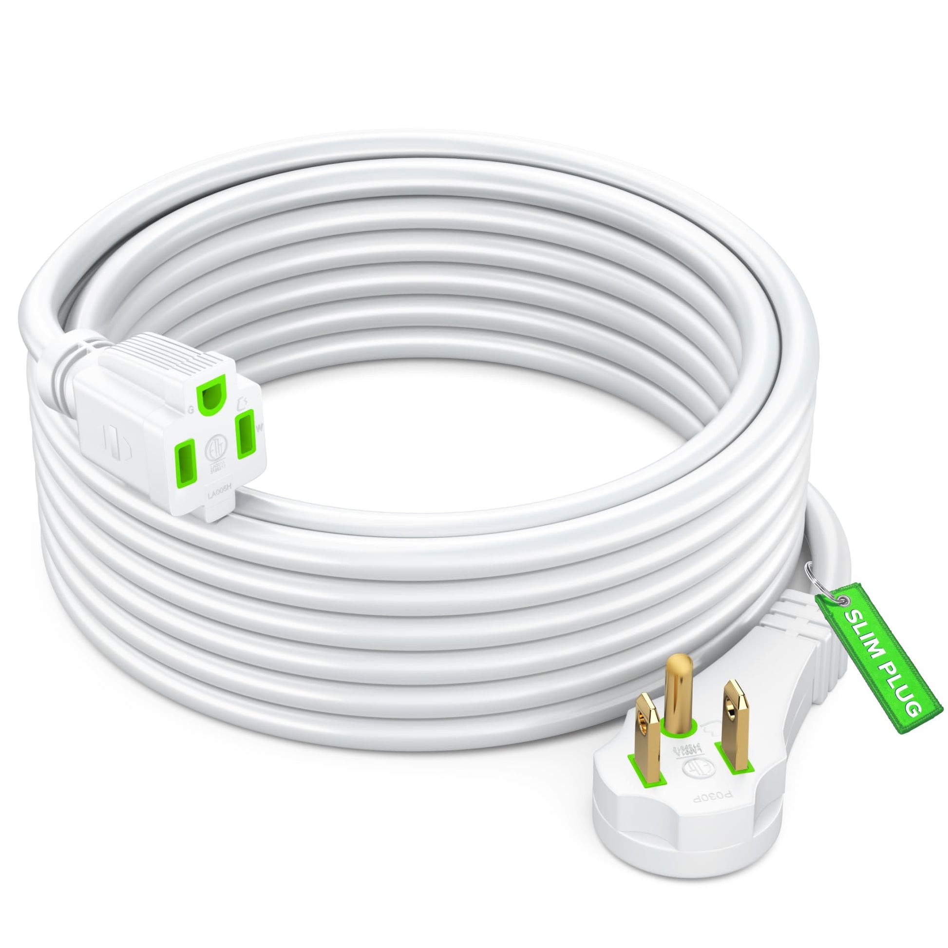 White / 15 FT