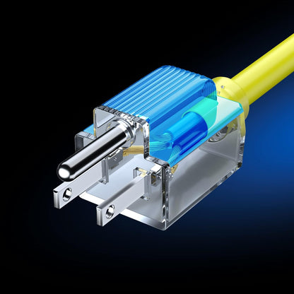 Extension Cord with Lighted Power Indicator Single Outlet 16 Gauge, SJTW, ETL Listed