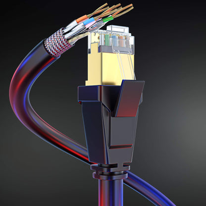 Maximm Cat8 Ethernet Cable High Speed LAN Internet Cable