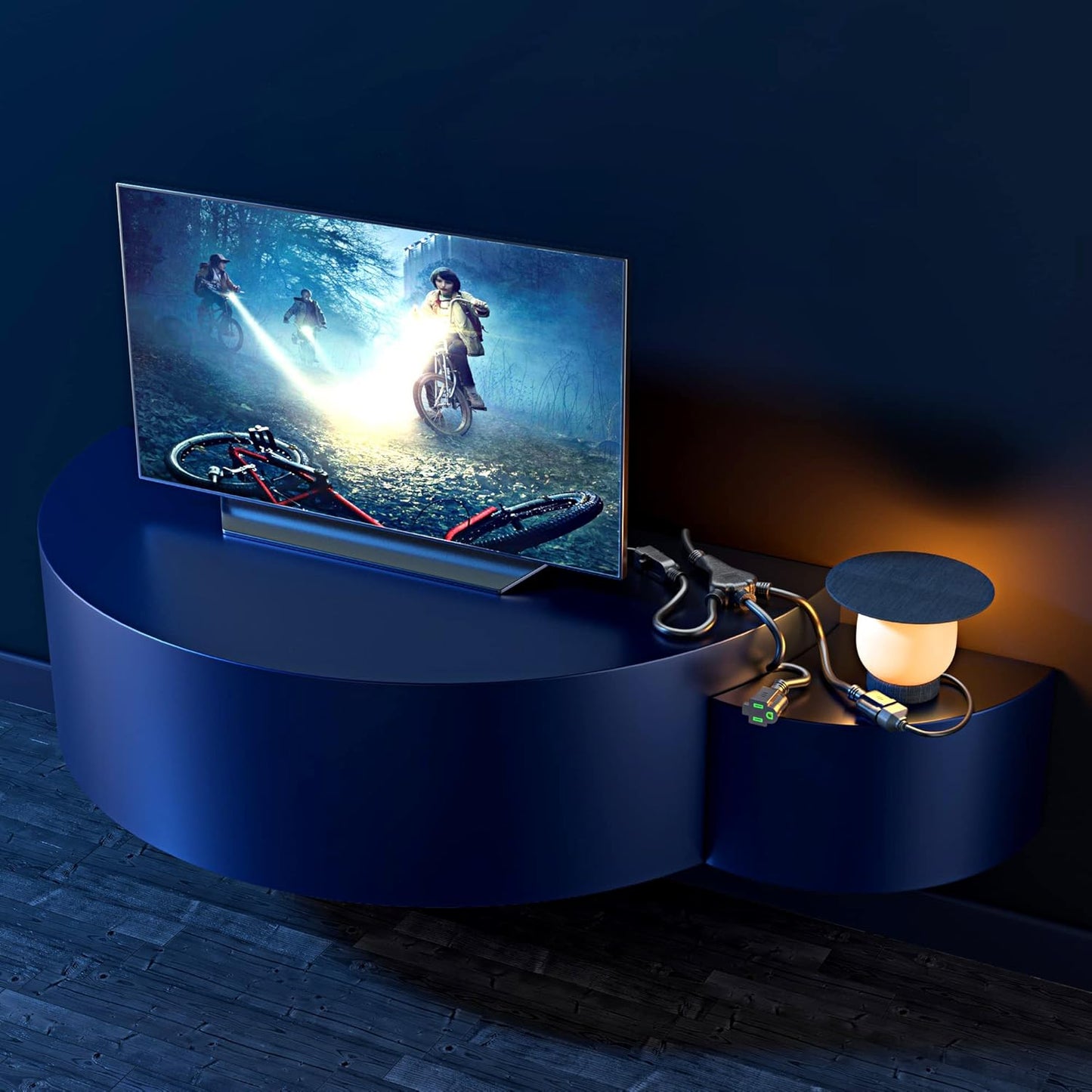 12/3 1-to-3 Outlet Extension Cord