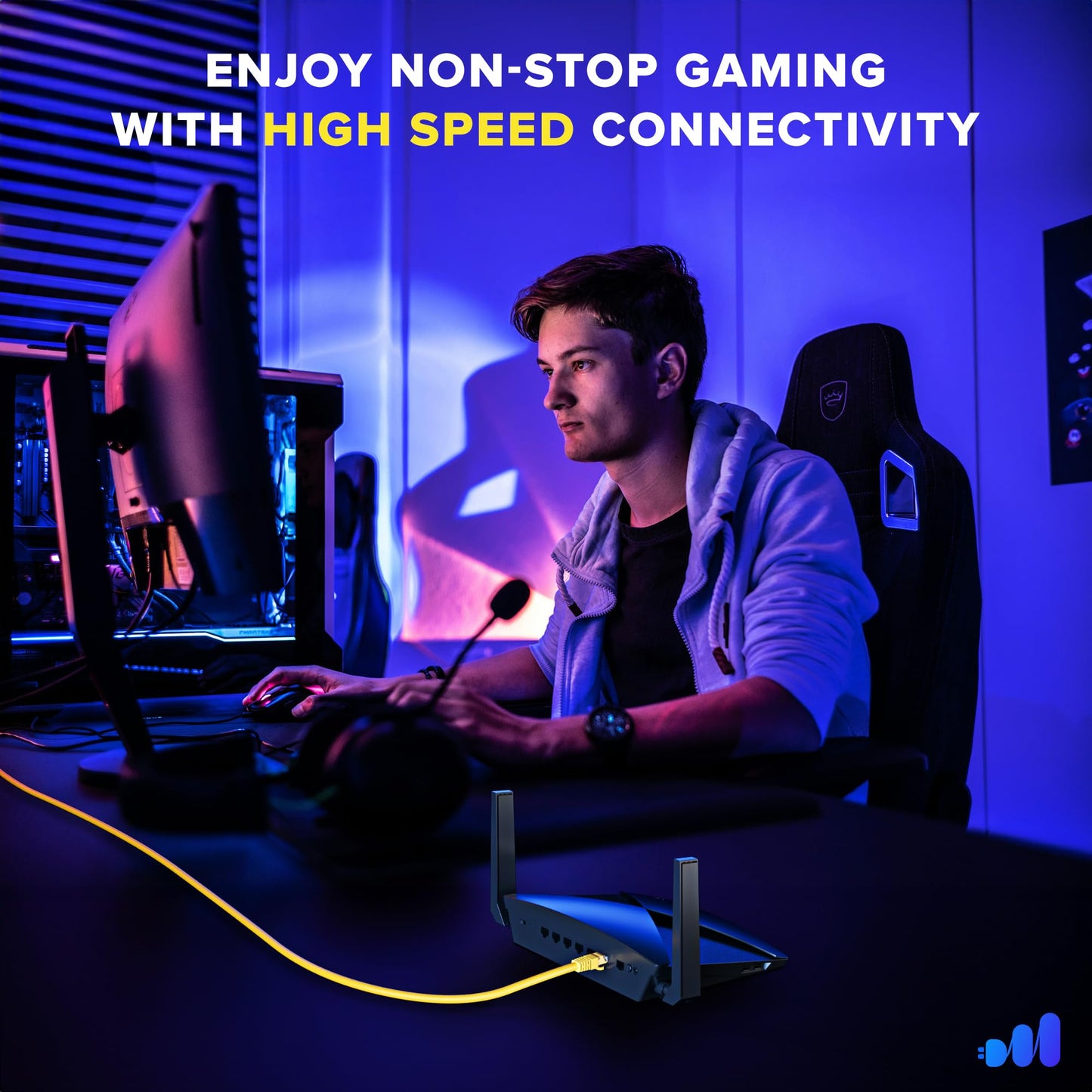 Yellow / 8 FT, Yellow / 10 FT, Yellow / 12 FT, Yellow / 20 FT, Yellow / 25 FT, Yellow / 30 FT, Yellow / 40 FT