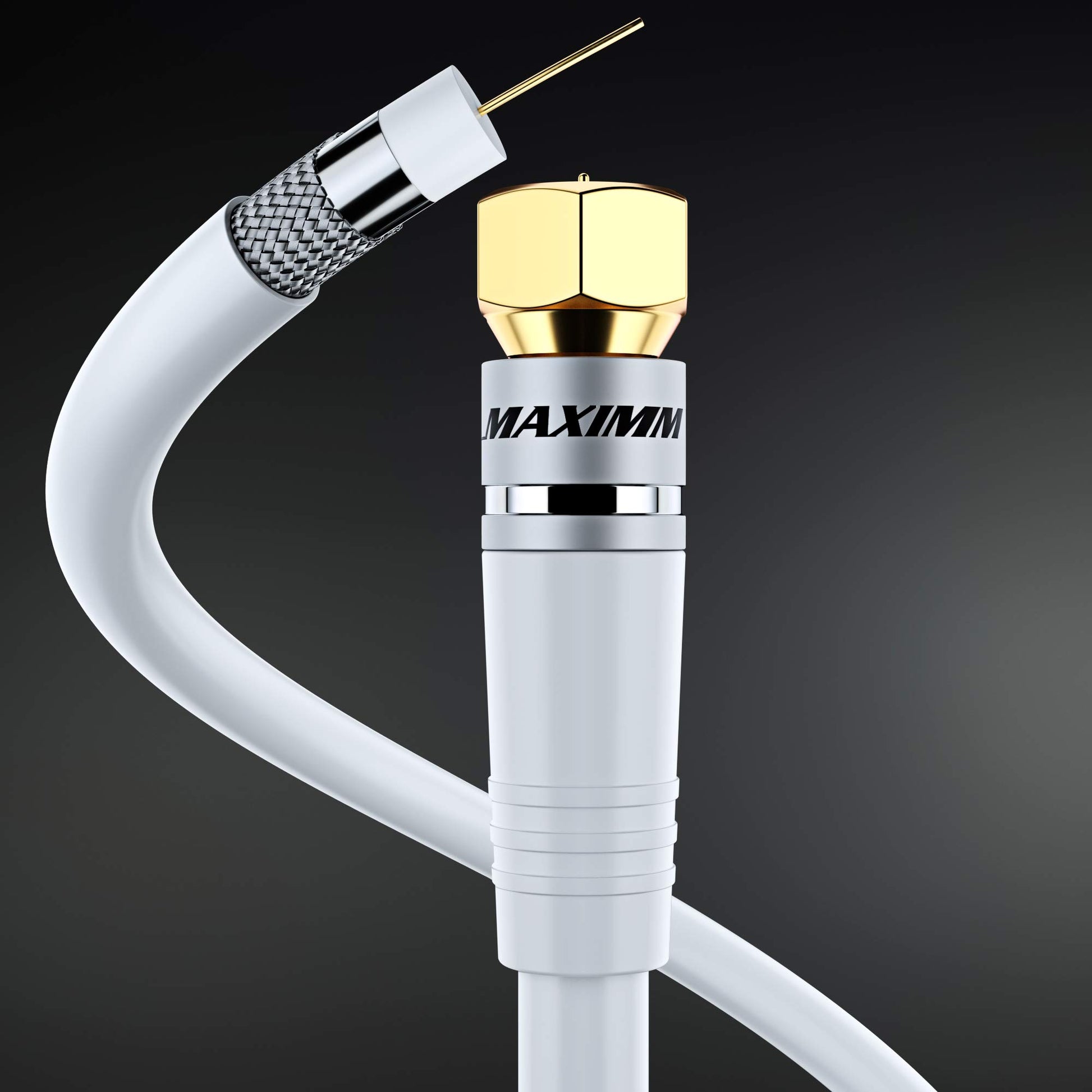 White / 1.5 FT, White / 100 FT, White / 15 FT, White / 25 FT, White / 3 FT, White / 6 FT
