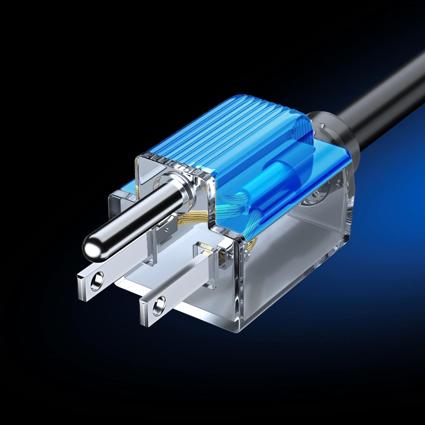 Extension Cord with Lighted Power Indicator Single Outlet 16 Gauge, SJTW, ETL Listed