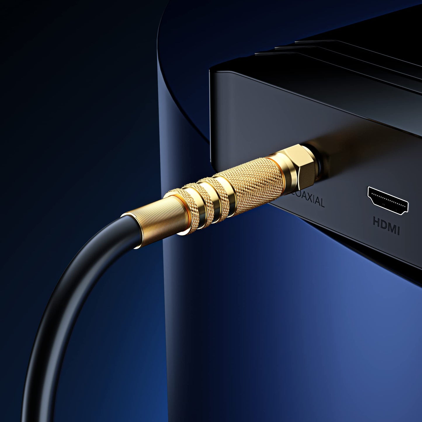 Black / 1.5 FT, Black / 2 FT, Black / 3 FT, Black / 4 FT, Black / 6 FT, Black / 8 FT, Black / 12 FT, Black / 15 FT, Black / 25 FT