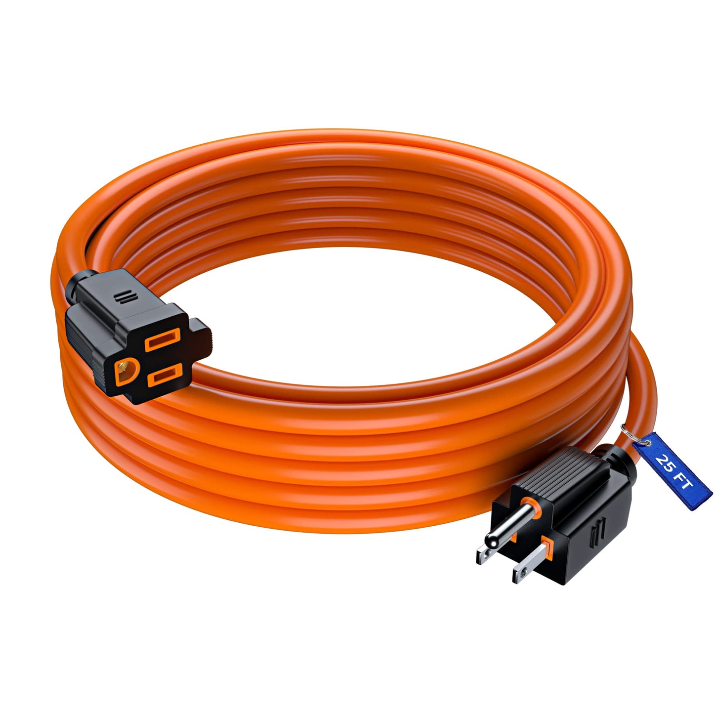 1-Outlet Extension Cord, 16 Gauge