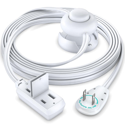 8 FT / with Cradle / White