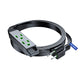 Flat Plug Extension Cord, 16 Gauge