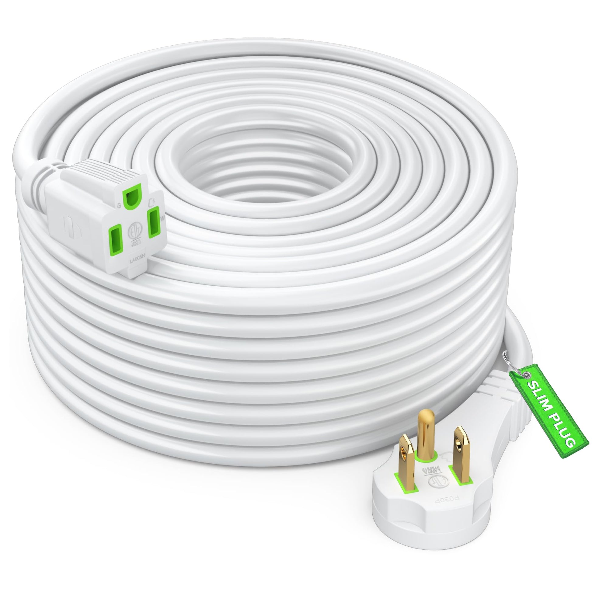 White / 50 FT