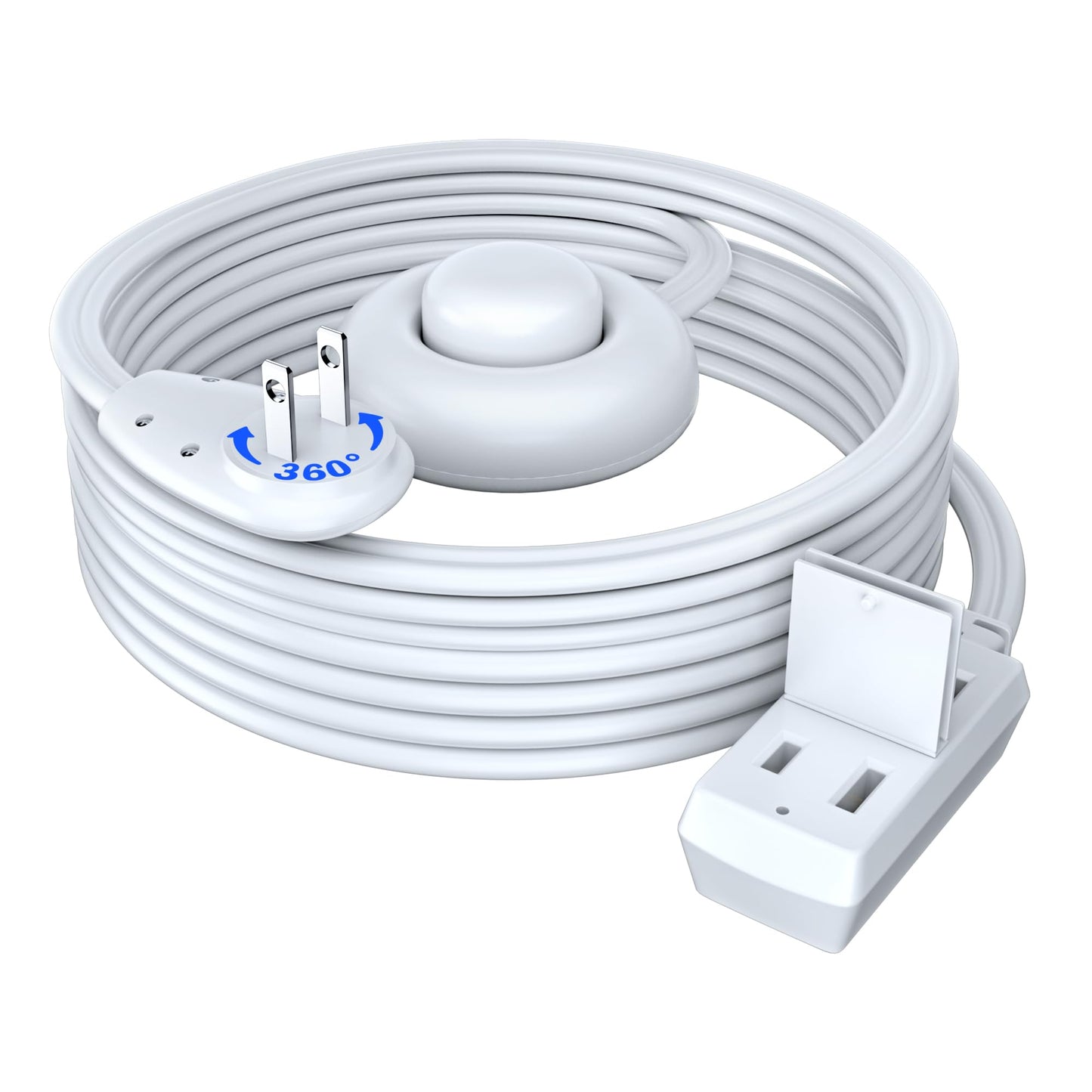 15 FT / without Cradle / White