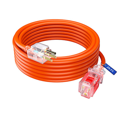 Locking Lighted Extension Cord