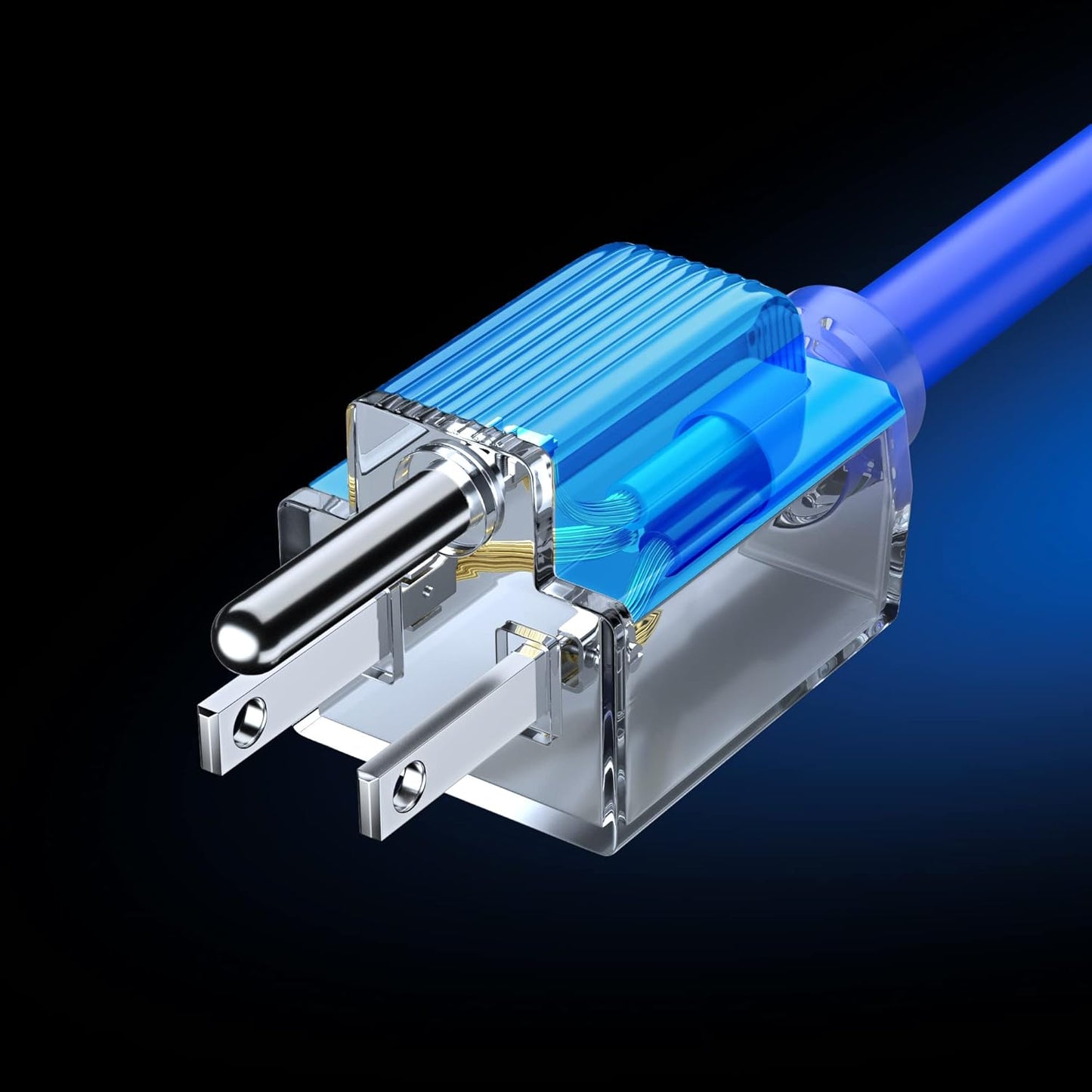 Extension Cord with Lighted Power Indicator Single Outlet 16 Gauge, SJTW, ETL Listed