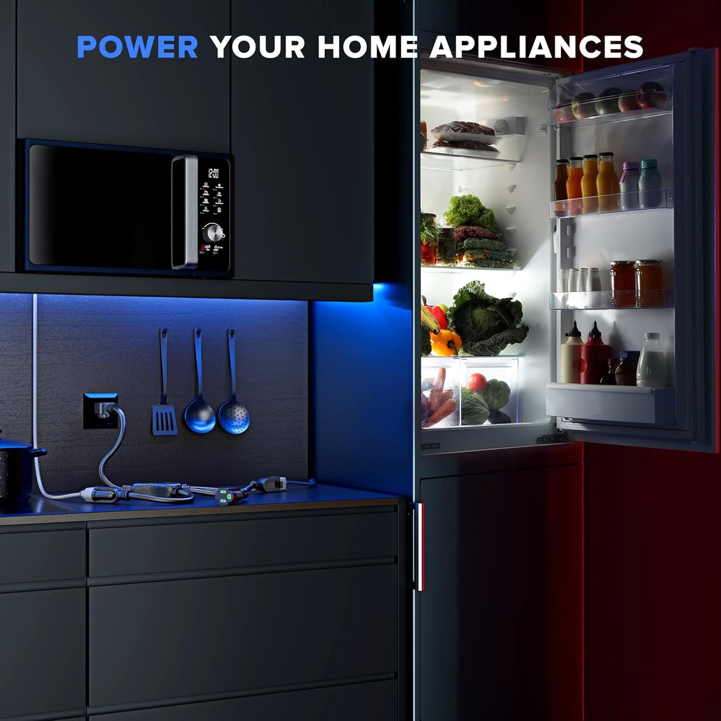 12/3 1-to-3 Outlet Extension Cord