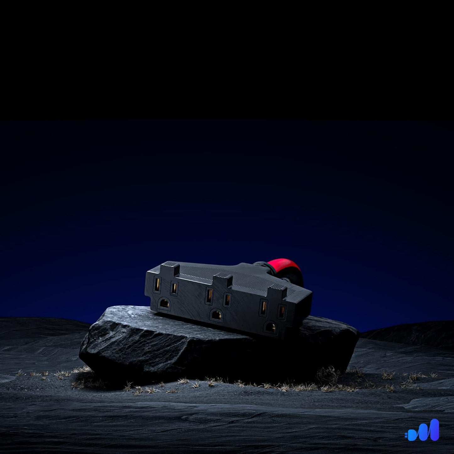 Extension Cord with 3 Outlets, 14 Gauge Indoor/Outdoor (3 Tone)