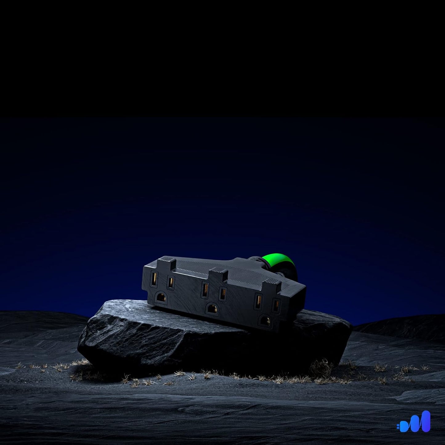 Extension Cord with 3 Outlets, 14 Gauge Indoor/Outdoor (3 Tone)