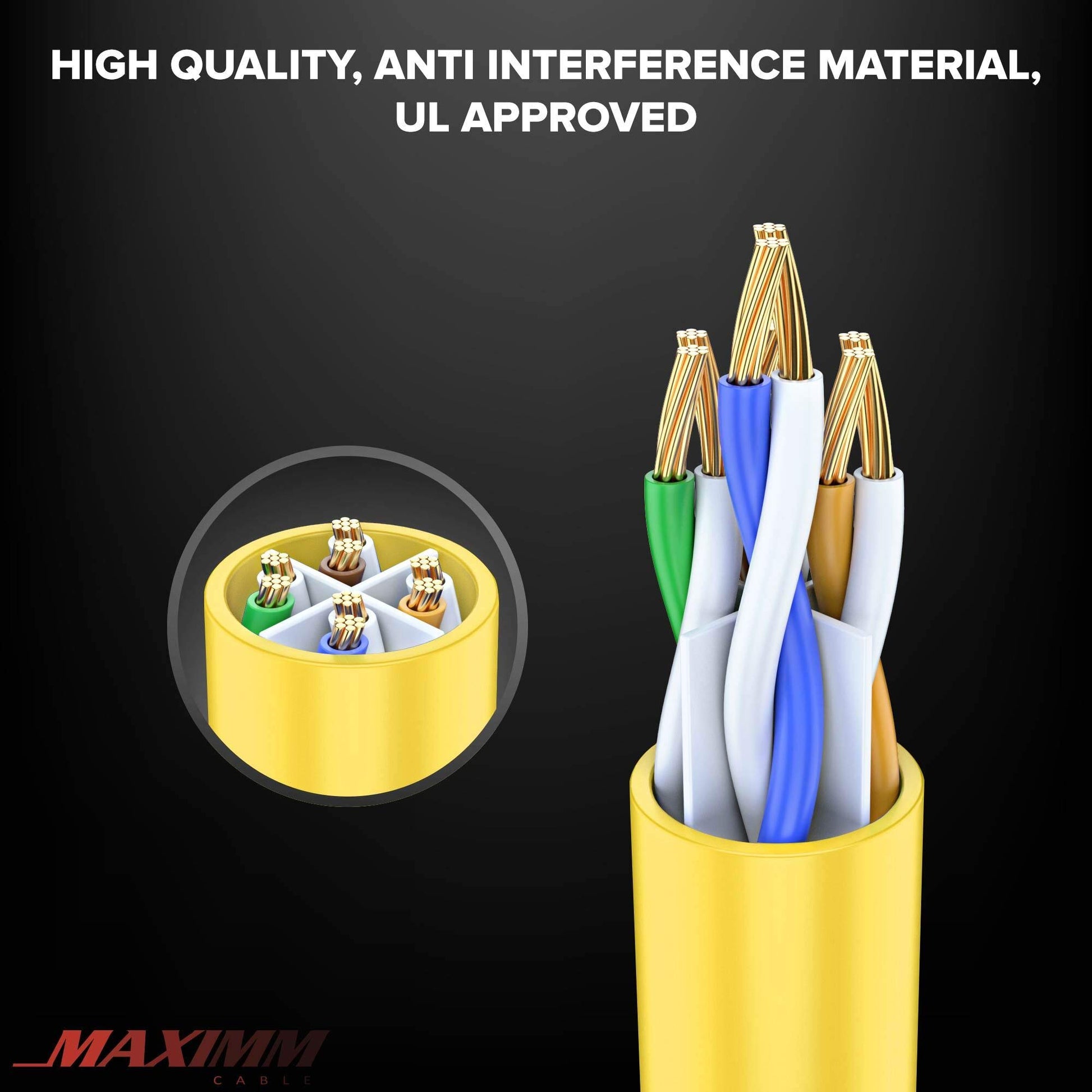 Cat6 Pure Copper Ethernet Cable