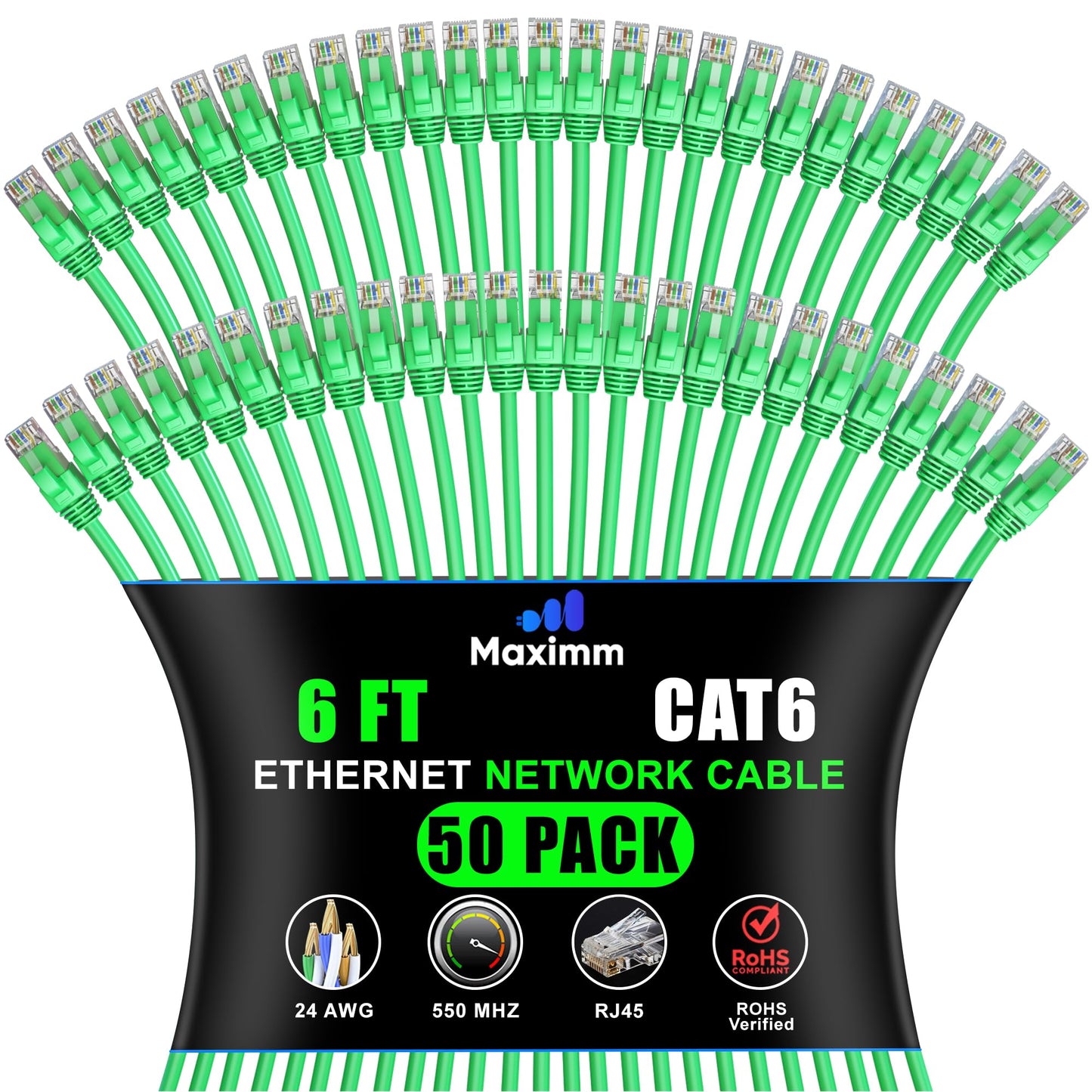 Green / 6 FT