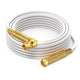 RG6 Quad Shield Coaxial Cable 90 Degree Angled Cable Cord for TV Cable Wire, Coax Cable