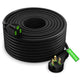 Maximm Flat Plug Extension Cord with Slim Space-Saving Angled Plug Design, Low Profile Extension Cord 14AWG