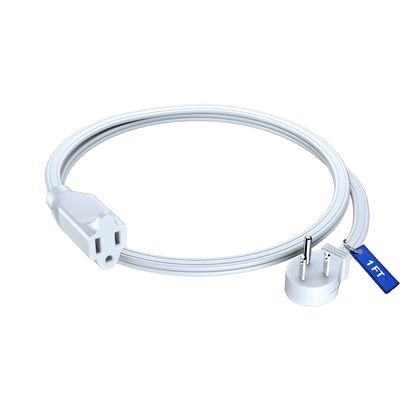 1-Outlet Angled Plug Flat Extension Cord
