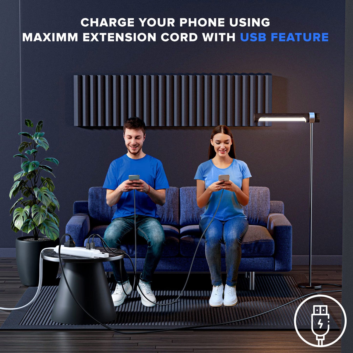 USB A With Hook / 1 FT, USB A With Hook / 3 FT, USB A With Hook / 6 FT, USB A With Hook / 10 FT, USB A With Hook / 12 FT