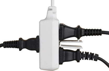 Extension Cord 3-Outlet 2 Prong with Safety Cover