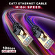 Cat 7 Ethernet Cable High-Speed Cat7 Internet & Network LAN Patch Cables, RJ45 Connectors