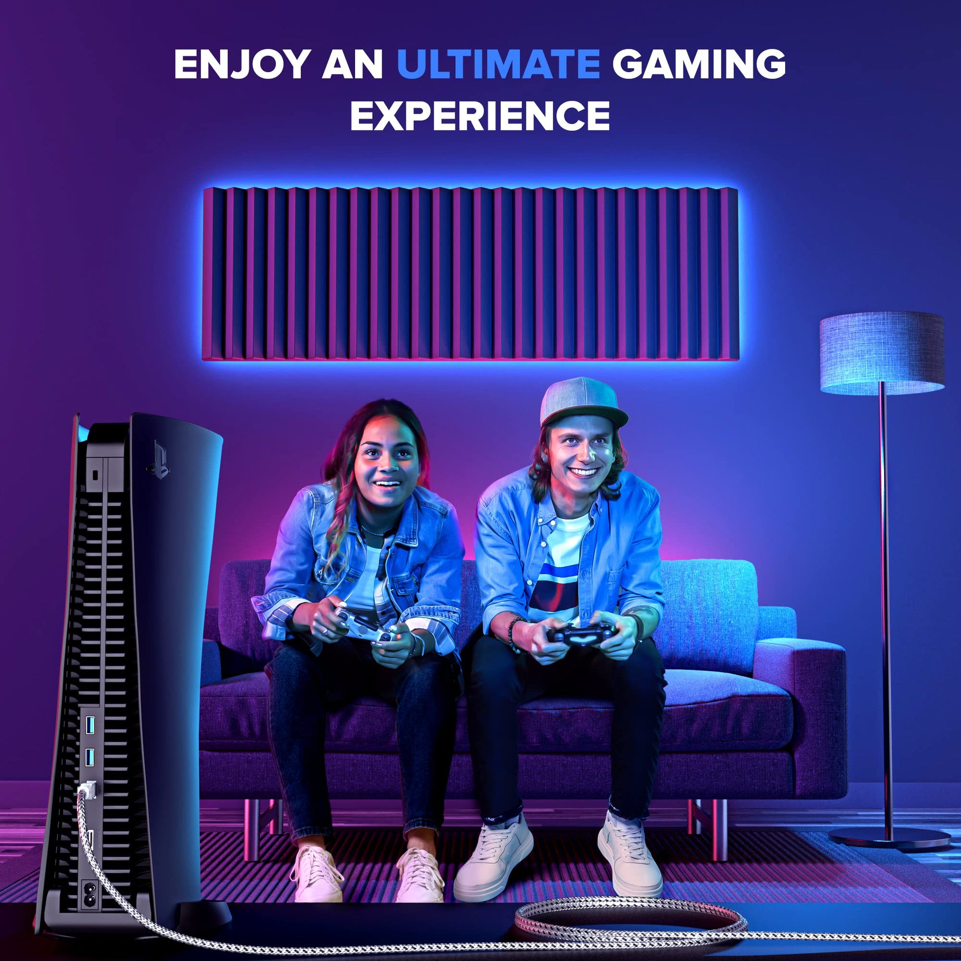 Maximm Cat6 Braided Ethernet Cable