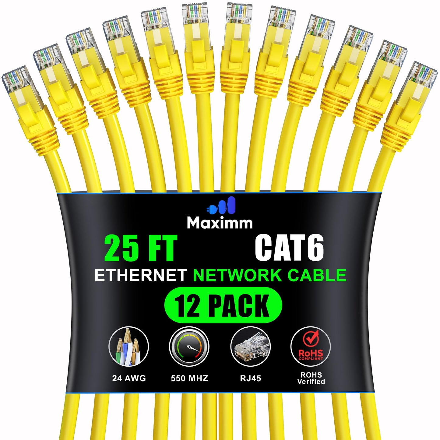 Yellow / 25 FT