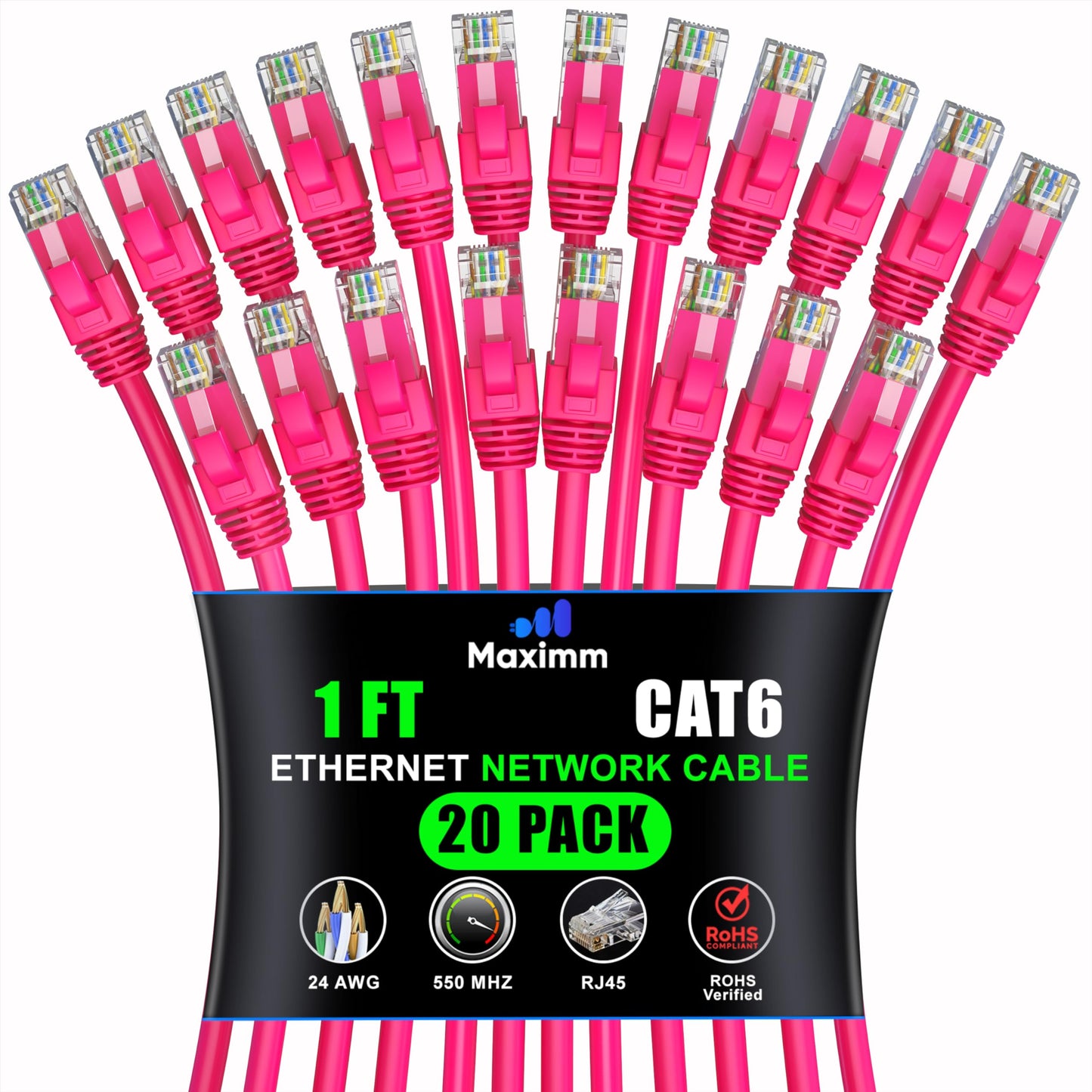 Pink / 1 FT