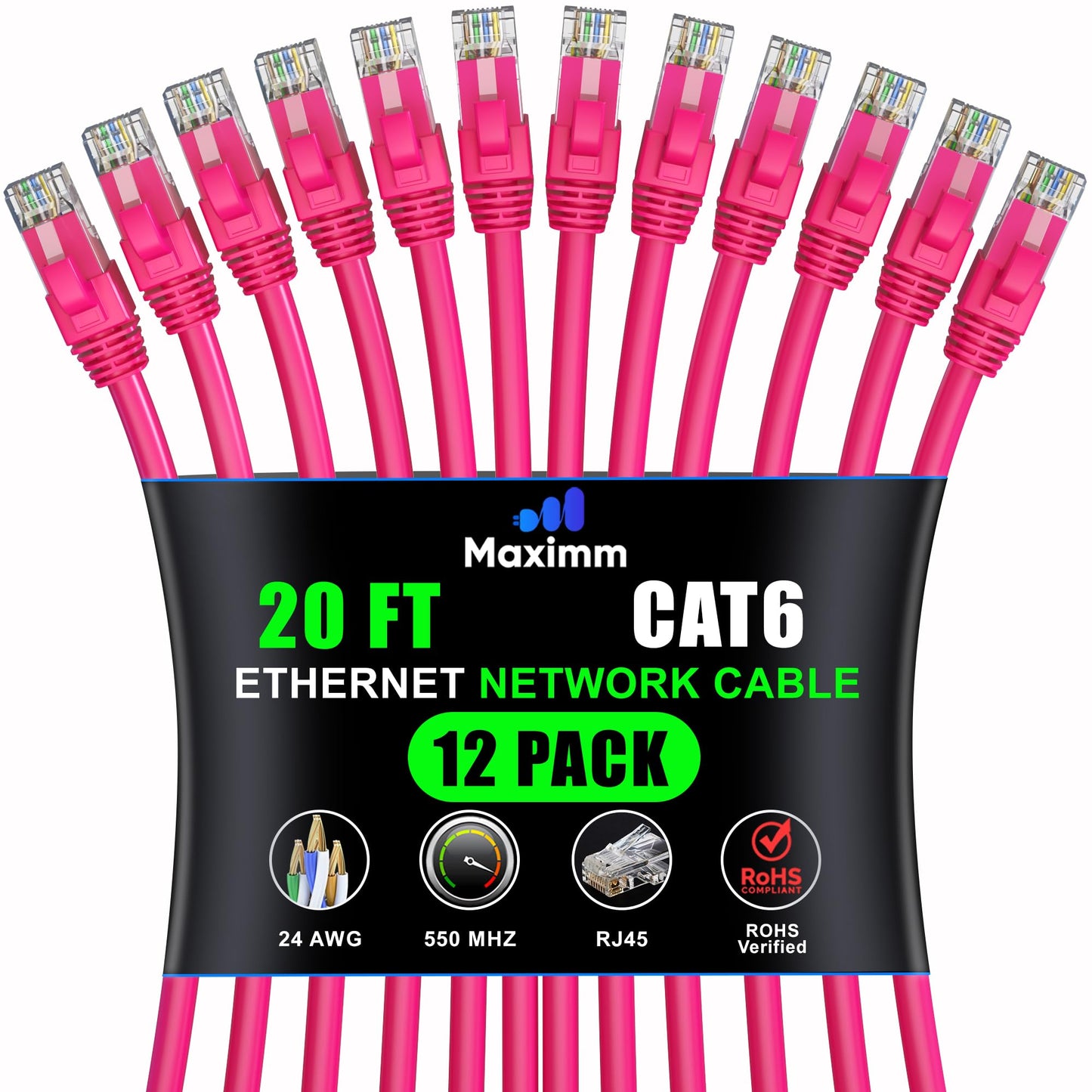 Pink / 20 FT