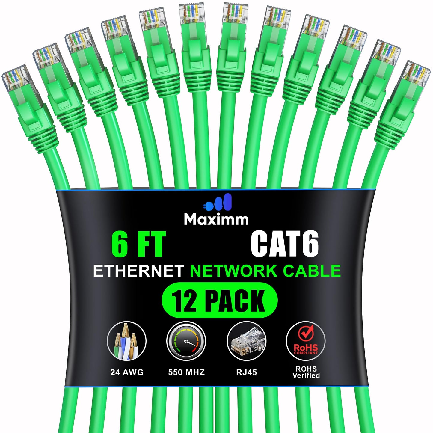 Green / 6 FT