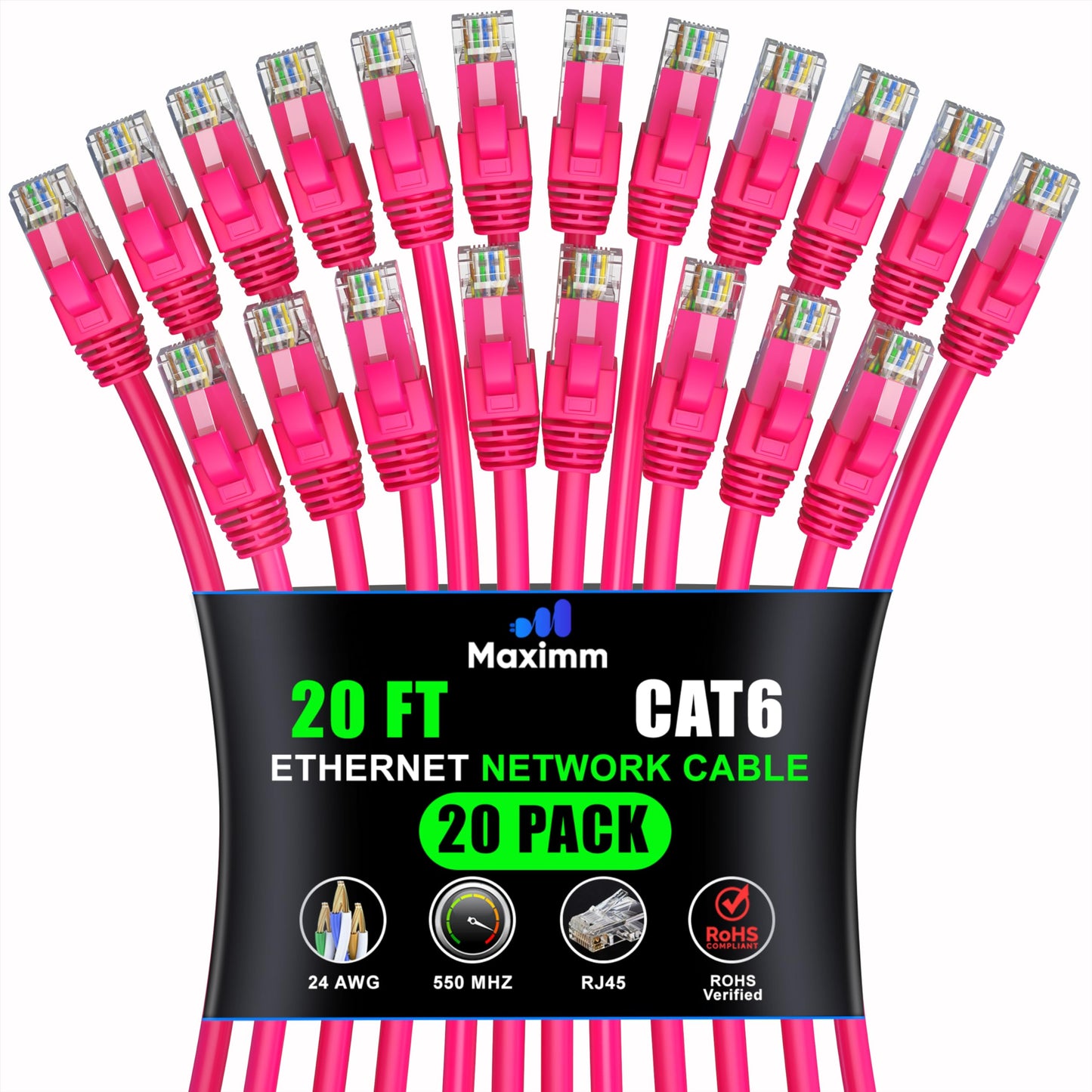 Pink / 20 FT