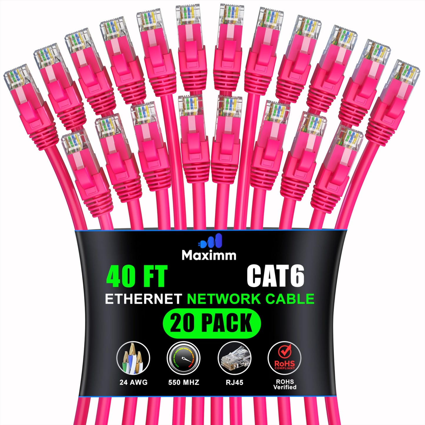 Pink / 40 FT