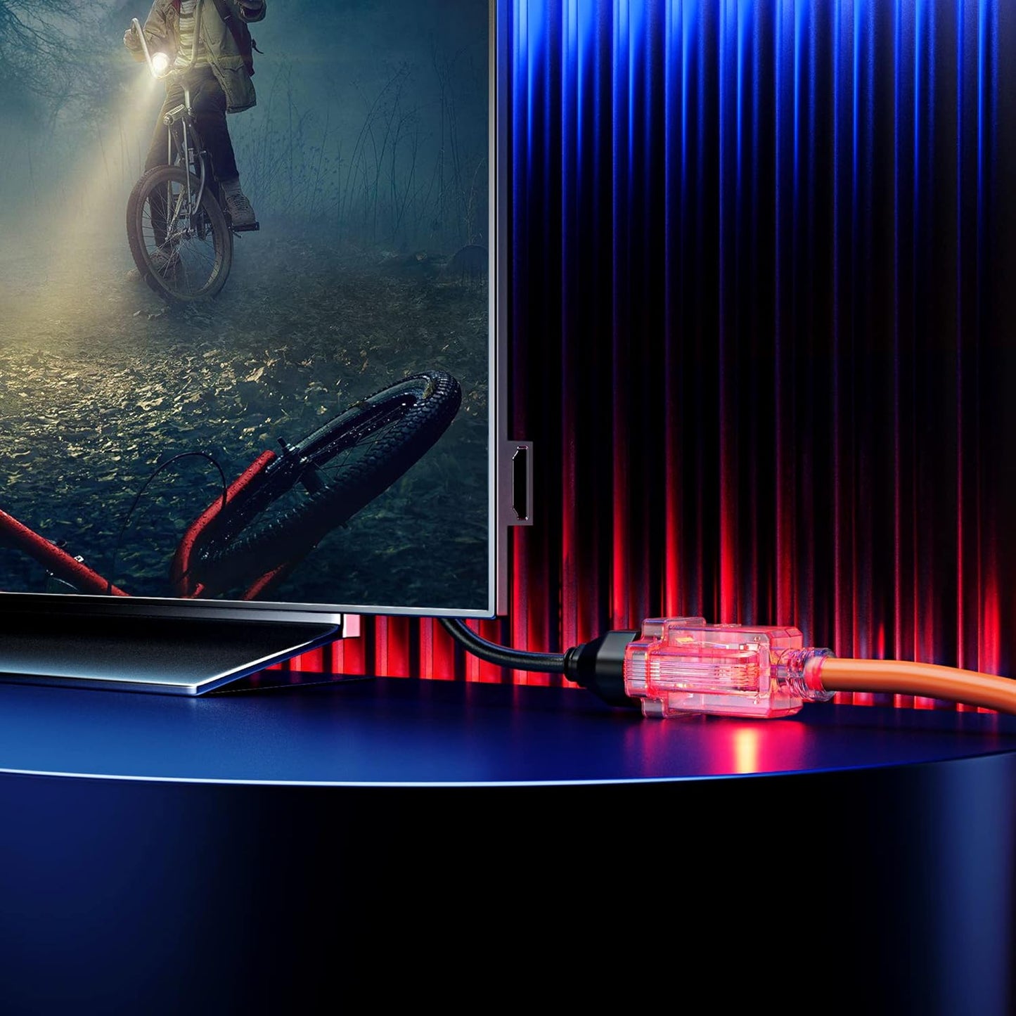 Extension Cord with Lighted Power Indicator Single Outlet 16 Gauge, SJTW, ETL Listed