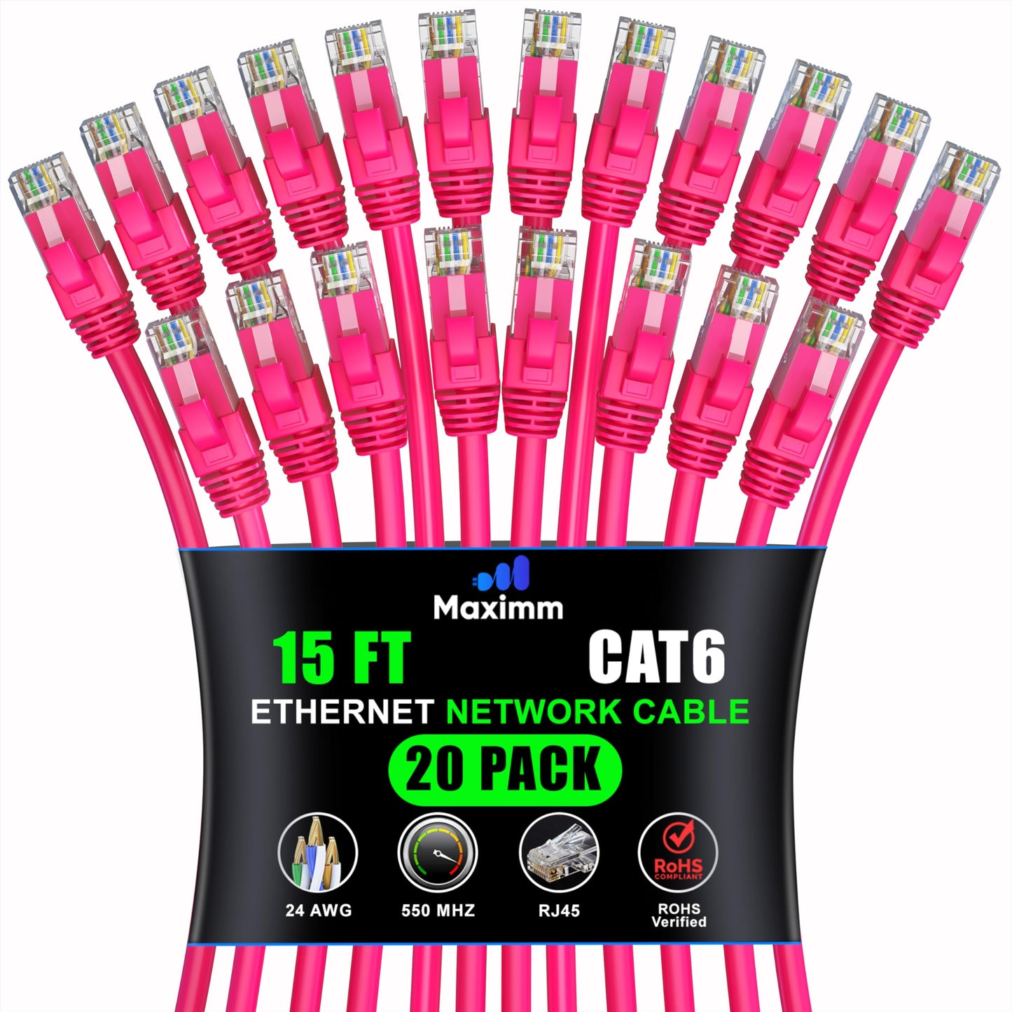 Pink / 15 FT