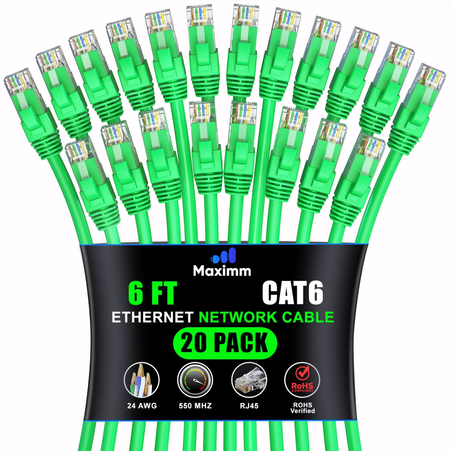 Green / 6 FT