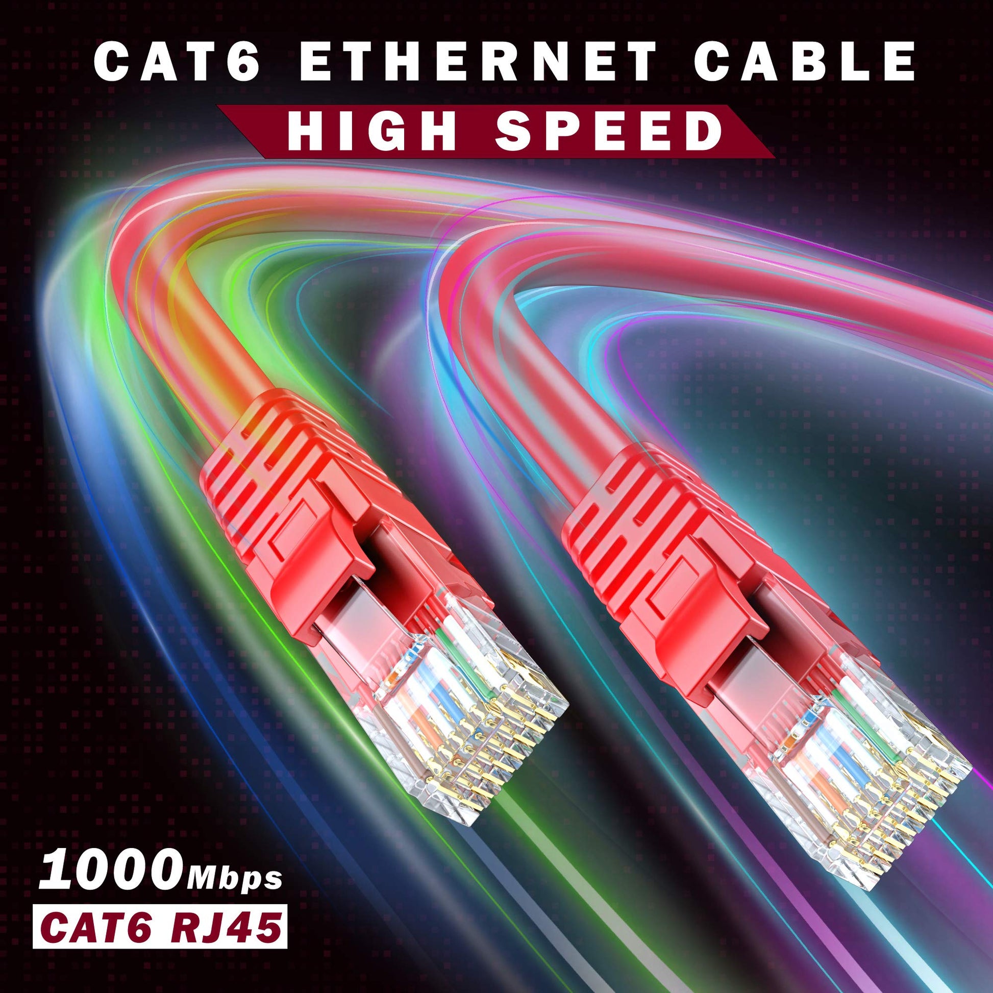 Cat6 Pure Copper Ethernet Cable