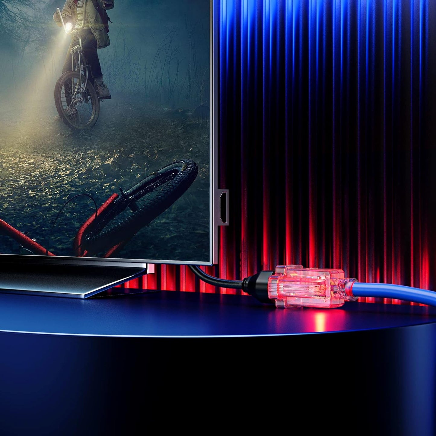 Extension Cord with Lighted Power Indicator Single Outlet 16 Gauge, SJTW, ETL Listed