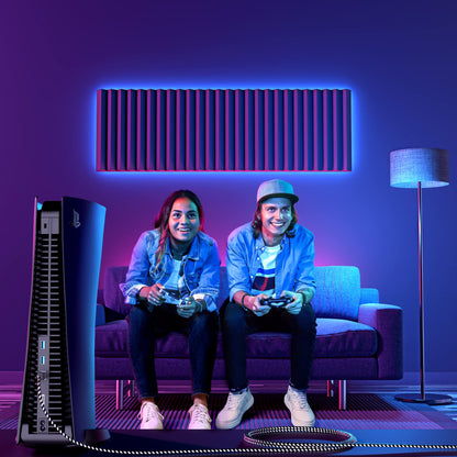 Maximm Cat7 Flat Braided Ethernet Cable, Network LAN Internet Patch Cable