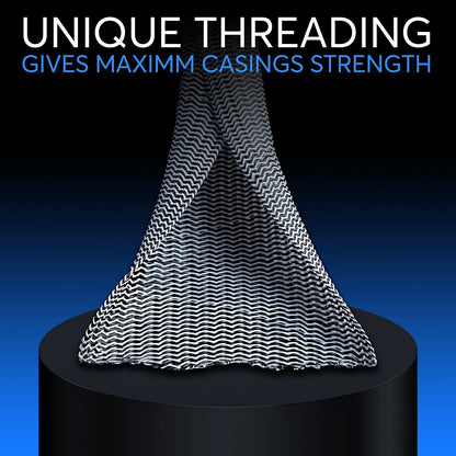 Maximm Cable Management Wire Loom Cable Sleeve Cord Cover / Protector Black and White