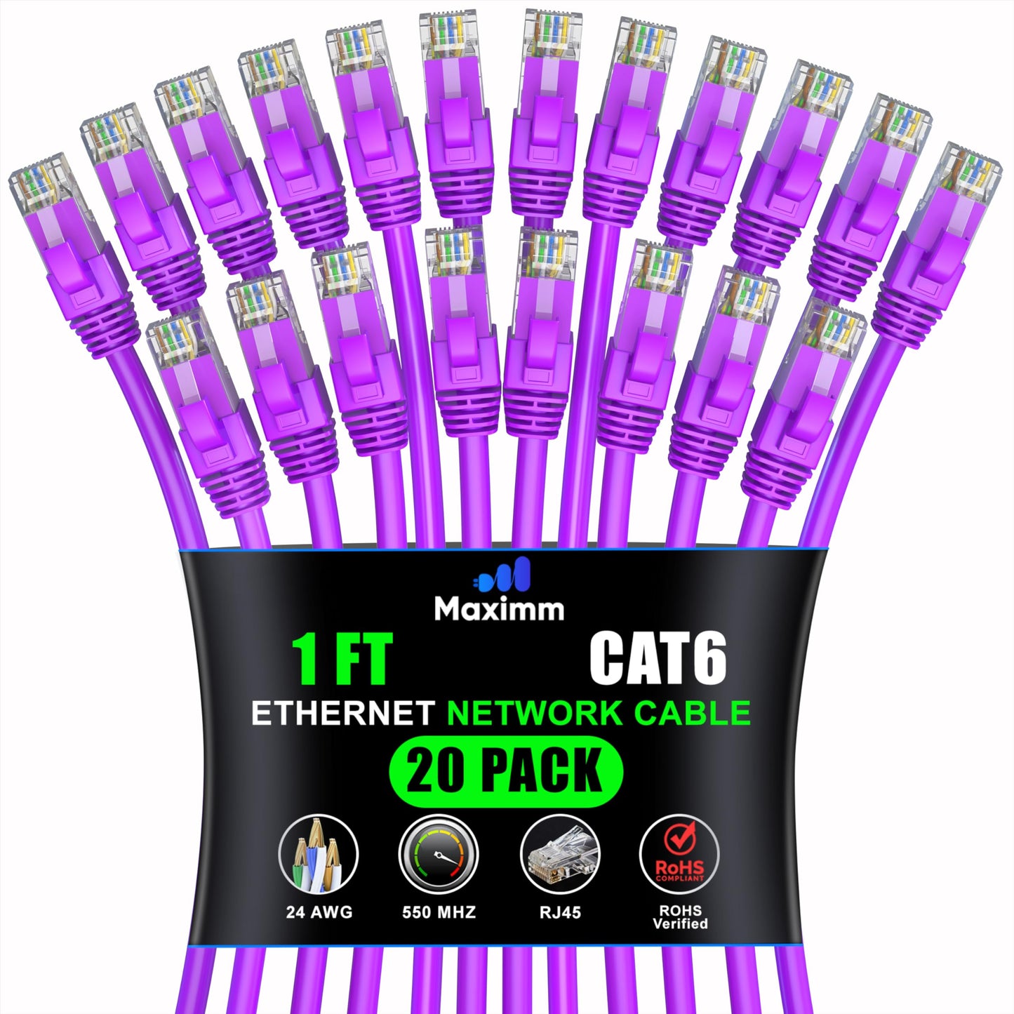 Purple / 1 FT