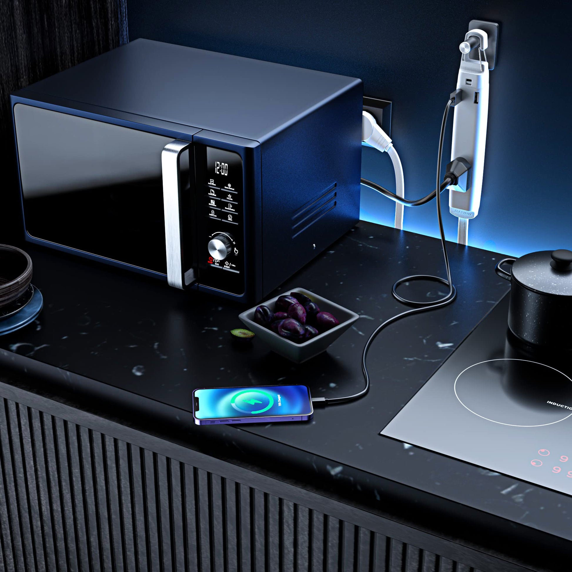 USB A With Hook / 1 FT, USB A With Hook / 3 FT, USB A With Hook / 6 FT, USB A With Hook / 10 FT, USB A With Hook / 12 FT