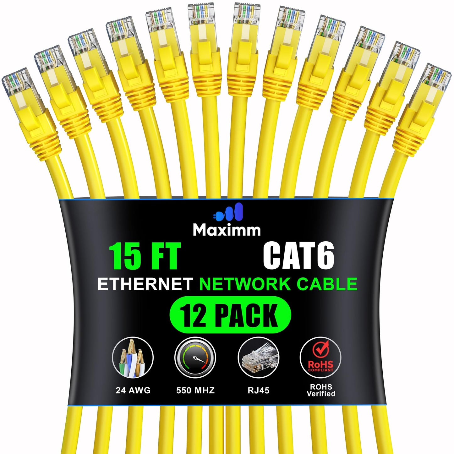 Yellow / 15 FT