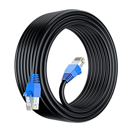 Maximm Cat6 Ethernet Cable Outdoor Heavy Duty Cord Pure Copper